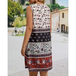 Women's Mini Dress Floral Dress Boho Dress Print Dress Fashion Classic Modern Vacation Daily Holiday Regular Fit Flower Sleeveless V Neck Black Summer Women's Mini Dress Floral Dress Boho Dress Print Dress Fashion Classic Modern Vacation Daily Holiday Regular Fit Flower Sleeveless V Neck Black Summer