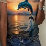 Women's T Shirt Rose Floral Graphic Elegant Vintage Fashion Short Sleeve Round Neck Regular Tops Daily Going out Weekend Print Light Brown Summer 2025 Women's T Shirt Rose Floral Graphic Elegant Vintage Fashion Short Sleeve Round Neck Regular Tops Daily Going out Weekend Print Light Brown Summer 2025