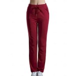 Women's Sweatpants Pants Trousers Active Fashion Streetwear Full Length High Waist Plain Pocket Drawstring High Cut Thermal Warm Comfort Soft Micro-el Women's Sweatpants Pants Trousers Active Fashion Streetwear Full Length High Waist Plain Pocket Drawstring High Cut Thermal Warm Comfort Soft Micro-el