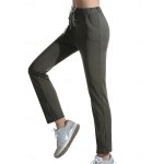 Women's Sweatpants Pants Trousers Active Fashion Streetwear Full Length High Waist Plain Pocket Drawstring High Cut Thermal Warm Comfort Soft Micro-el Women's Sweatpants Pants Trousers Active Fashion Streetwear Full Length High Waist Plain Pocket Drawstring High Cut Thermal Warm Comfort Soft Micro-el