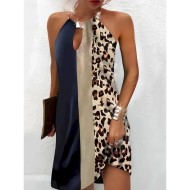 Women's Mini Dress Casual Dress Sundress Summer Dress Elegant Bohemia Vacation Vacation Casual Daily Regular Fit Geometric Color Block Sleeveless Asym