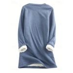 Women's Pullover Sweatshirt Graphic Letter Warm Casual Fuzzy Long Sleeve Crew Neck Round Neck Long Tops Street Casual Black Pink Red Blue Gray Spring Women's Pullover Sweatshirt Graphic Letter Warm Casual Fuzzy Long Sleeve Crew Neck Round Neck Long Tops Street Casual Black Pink Red Blue Gray Spring