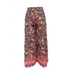 Women's Wide Leg Chinos Fashion Streetwear Full Length High Waist Floral Pocket Elastic Waistband Print Comfy Soft Comfortable Micro-elastic Outdoor S Women's Wide Leg Chinos Fashion Streetwear Full Length High Waist Floral Pocket Elastic Waistband Print Comfy Soft Comfortable Micro-elastic Outdoor S