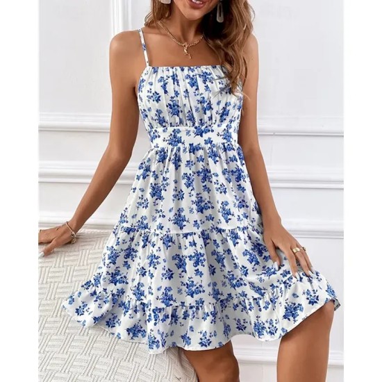 Women's Mini Dress Casual Dress Floral Dress Summer Dress Slip Dress Fashion Outdoor Holiday Date Regular Fit Ditsy Floral Sleeveless Spaghetti Strap Women's Mini Dress Casual Dress Floral Dress Summer Dress Slip Dress Fashion Outdoor Holiday Date Regular Fit Ditsy Floral Sleeveless Spaghetti Strap