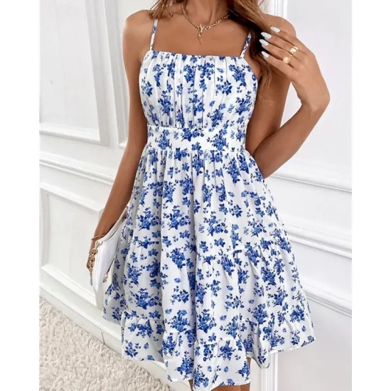 Women's Mini Dress Casual Dress Floral Dress Summer Dress Slip Dress Fashion Outdoor Holiday Date Regular Fit Ditsy Floral Sleeveless Spaghetti Strap Women's Mini Dress Casual Dress Floral Dress Summer Dress Slip Dress Fashion Outdoor Holiday Date Regular Fit Ditsy Floral Sleeveless Spaghetti Strap