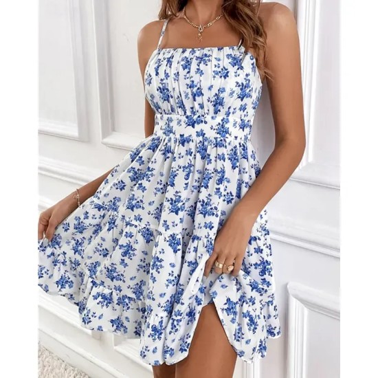 Women's Mini Dress Casual Dress Floral Dress Summer Dress Slip Dress Fashion Outdoor Holiday Date Regular Fit Ditsy Floral Sleeveless Spaghetti Strap Women's Mini Dress Casual Dress Floral Dress Summer Dress Slip Dress Fashion Outdoor Holiday Date Regular Fit Ditsy Floral Sleeveless Spaghetti Strap