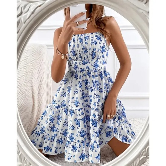 Women's Mini Dress Casual Dress Floral Dress Summer Dress Slip Dress Fashion Outdoor Holiday Date Regular Fit Ditsy Floral Sleeveless Spaghetti Strap Women's Mini Dress Casual Dress Floral Dress Summer Dress Slip Dress Fashion Outdoor Holiday Date Regular Fit Ditsy Floral Sleeveless Spaghetti Strap