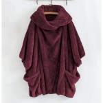 Women's Winter Coat Athleisure Holiday Daily Wear Fall Winter Regular Coat Loose Fit Stylish Casual Jacket Long Sleeve Solid Color Irregular Hem Black Women's Winter Coat Athleisure Holiday Daily Wear Fall Winter Regular Coat Loose Fit Stylish Casual Jacket Long Sleeve Solid Color Irregular Hem Black