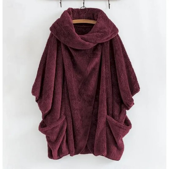 Women's Winter Coat Athleisure Holiday Daily Wear Fall Winter Regular Coat Loose Fit Stylish Casual Jacket Long Sleeve Solid Color Irregular Hem Black Women's Winter Coat Athleisure Holiday Daily Wear Fall Winter Regular Coat Loose Fit Stylish Casual Jacket Long Sleeve Solid Color Irregular Hem Black